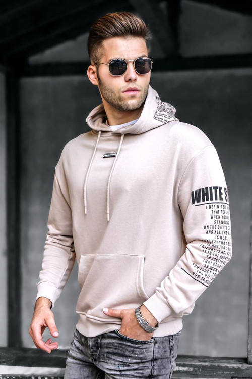 Bej Erkek Sweatshirt 5332