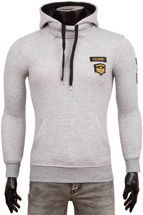 Armalı Gri Sweatshirt 1782