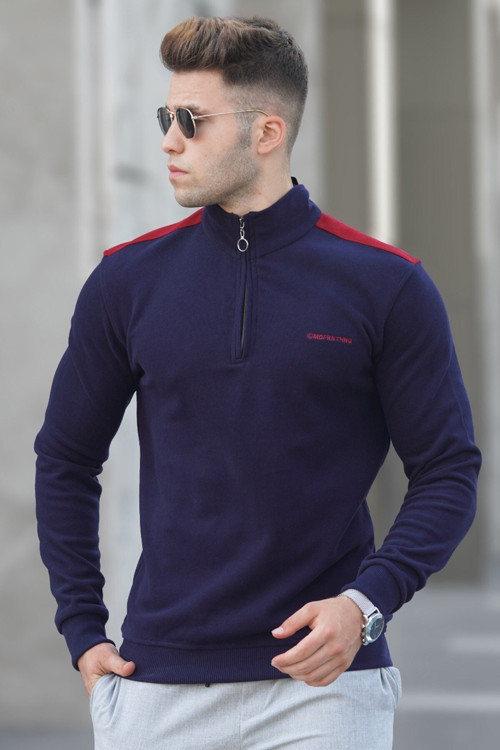 Lacivert Erkek Sweatshirt 5155