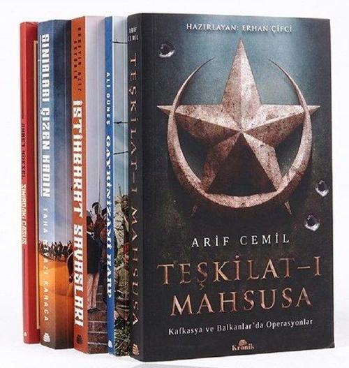 Gizli Teşkilatlar Seti-5 Kitap Takım