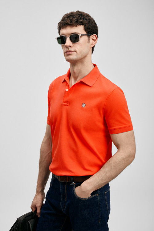 Laon Smart Erkek Polo Tişört Turuncu