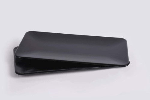 Siyah Kayık Tabak 29 cm 2 Adet 956
