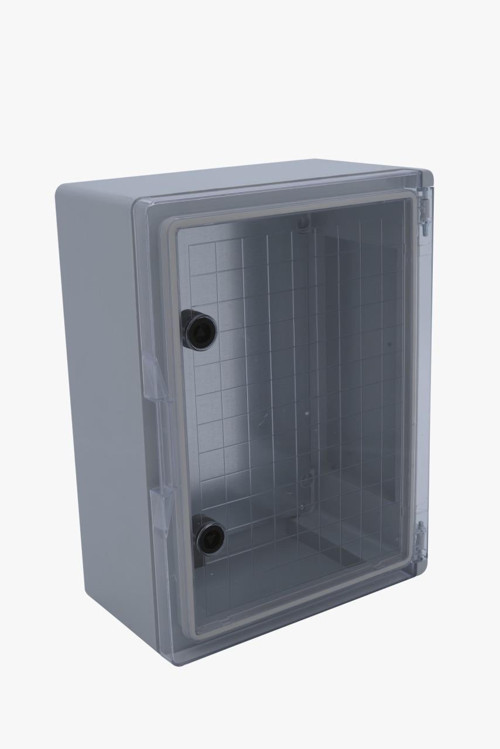 25*30*13 GALVANİZ TABANLI SAÇLI ŞEFAF KAPAKLI