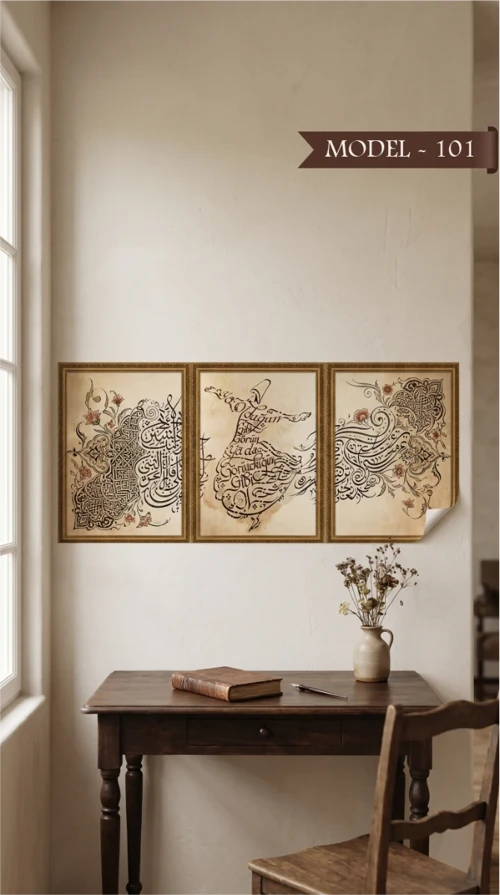 Kabe Tablo - Poster Dini (Model- 101)