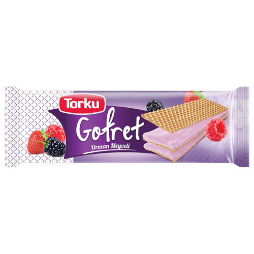 GOFRET ORMAN MEYVE KREMALI 142 GR 19 ADET