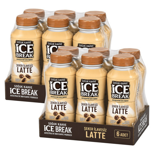 Şekersiz Latte 375 ml 12 li