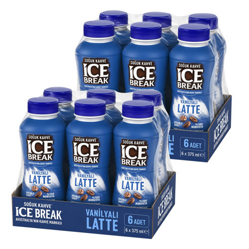 Vanilyalı Latte 375 ml 12 li