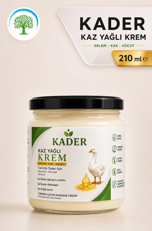 ÇareBurada - KADER Kaz Yağlı Krem 210 ml