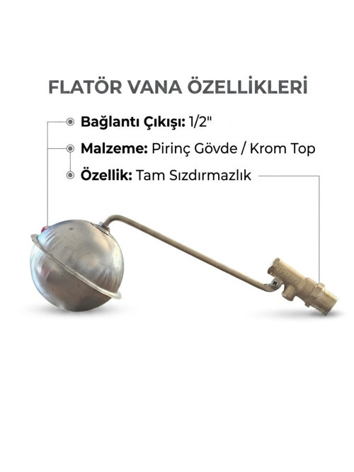 Elsa Güneş Enerjisi Krom Şamandıra 1/2