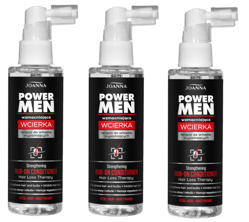 POWER MEN SAÇ DÖKÜLMESİNE KARŞI RUB-ON GÜÇLENDİRİCİ LOSYON 100ml – 3ADET