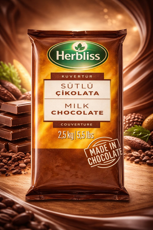 Altınmarka Sütlü Kuvertür Çikolata 2.5kg