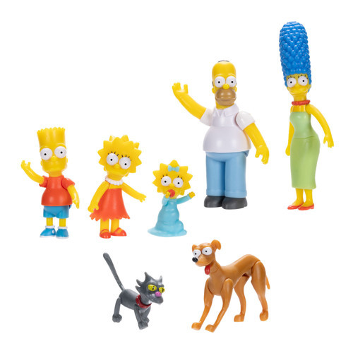 The Simpsons Ailesi 7'li Figür Paketi 17539
