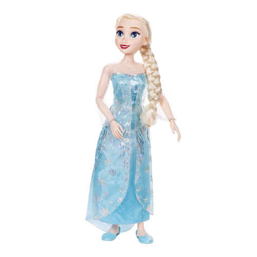 Disney Frozen 81 cm Dev Çocuk Boyu Elsa Moda Bebeği 24047