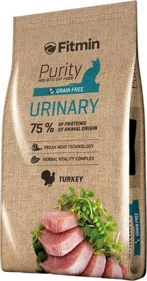 Purity Urinary Sindirim Sistemi Sağlığı için Hindi Etli Tahılsız Yetişkin Kedi Maması 10 Kg