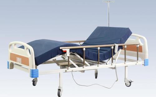 İKİ MOTOR TABANCA KORKULUK ABS BAŞLIK KATLANIR AYAK HASTA YATAĞI
