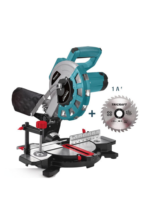 1800W Gönye Makinesi 210 Mm Ahşap Kesme Testeresi Profesyonel