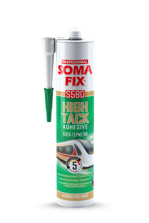 Somafix S580 Hıgh Tack Korniş Yapıştırıcı Beyaz 280Ml 480Gr