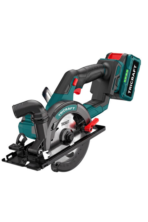 900W Şarjlı Daire Testere 140 Mm Kömürsüz Motor Sunta Kesme Makinesi