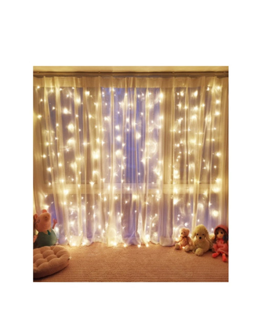 Hediyelik Perde Ledi 2X2Mt Perde Led Işık
