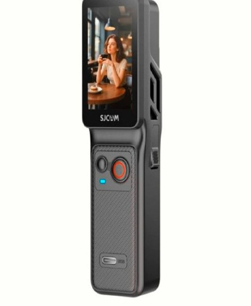 C400 Pocket 4K UHD 3'ü 1 Arada Titreşim Engelleme Çift Ekranlı Vlog Aksiyon Kamerası