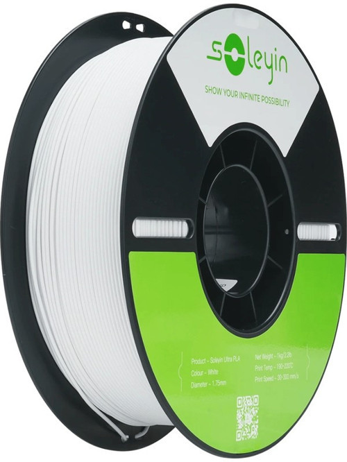 Soleyin Ultra Pla Beyaz Filament 1.75 Mm. 1kg