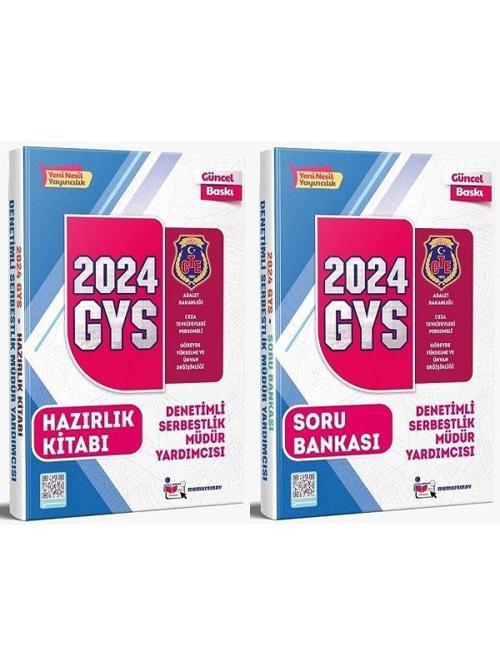2024 GYS Ceza Tevkifevleri Denetimli Serbestlik Müdür Yardımcısı Sınavı Konu + Soru Set Memur Sınav