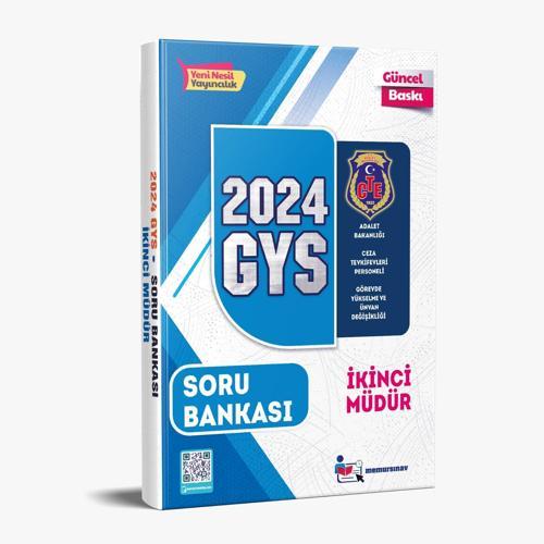 GYS Ceza Tevkifevleri İkinci Müdür Soru Bankası Görevde Yükselme Memur Sınav