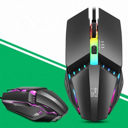 ALLY K3 Işıklı Kablolu Oyuncu- Gaming Mouse-(5775)
