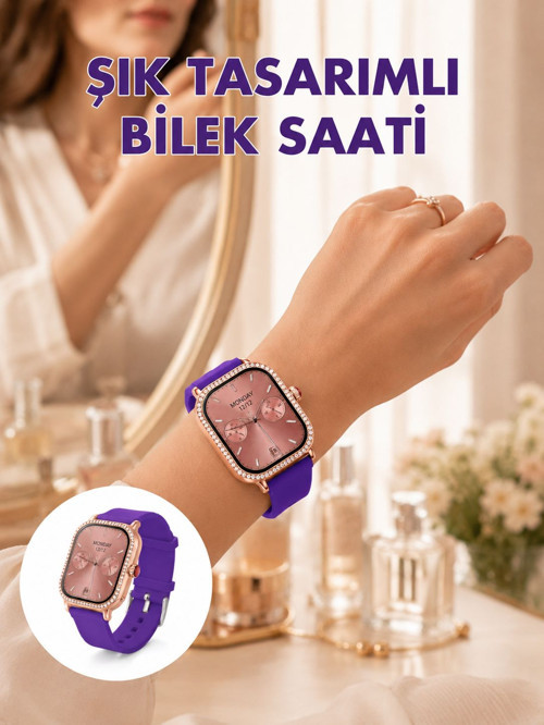uygun Bluetooth Arama Destekli Çok Fonksiyonlu Akıllı Saat popüler