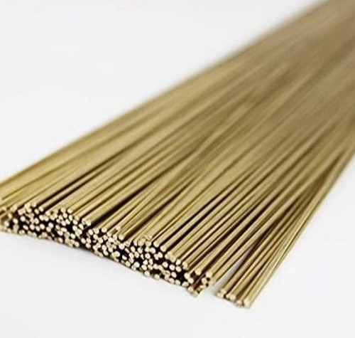 SARI KAYNAK TELİ 2,5 mm 1 metre ASA SAR 102 pirinç alaşımlı sert lehim teli ( 10 ADET )
