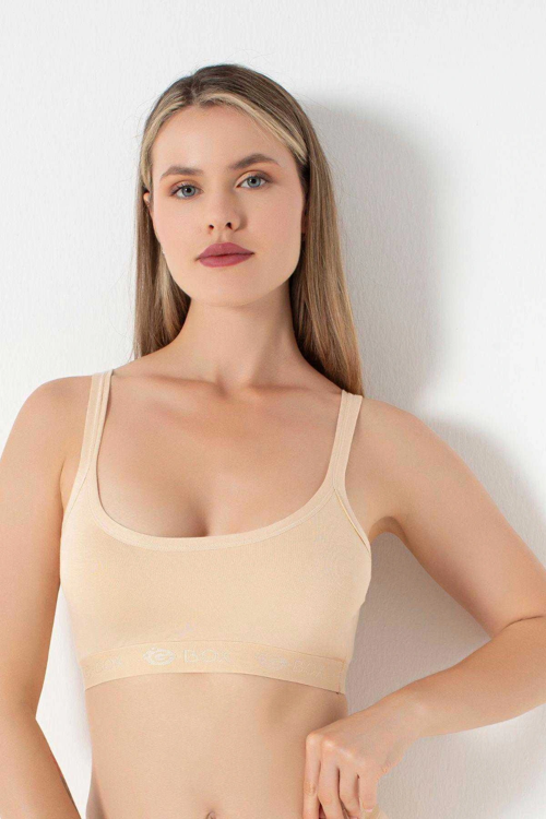 942 Bayan Bambu Parmak Askı Pedli Büstiyer
