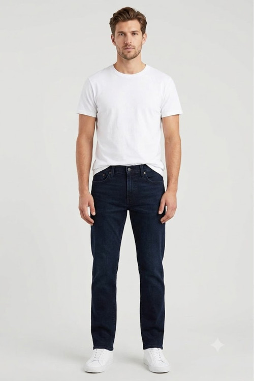 511 Pamuklu Normal Bel Slim Fit Jeans Erkek KOT PANTOLON -0032