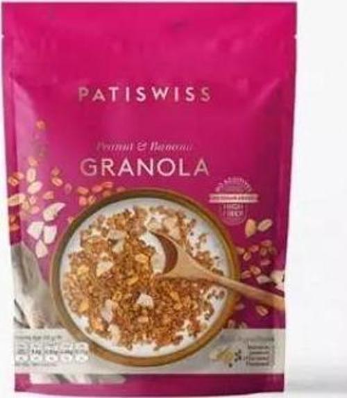 Yer Fıstıklı Muzlu Granola Doypack 300g