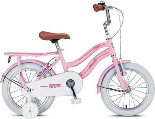 1641 STITCH L-ATB-V-KIZ ÇOCUK BİSİKLETİ 16 JANT PEMBE