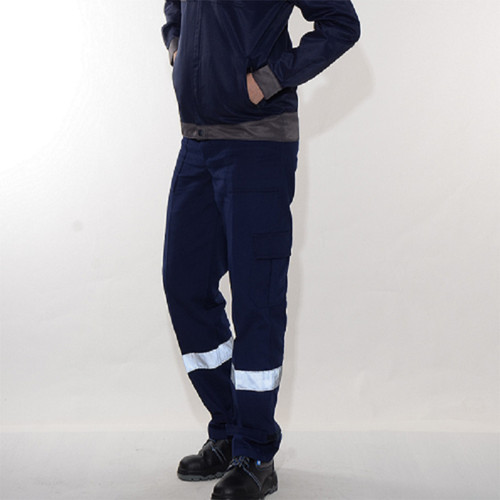 Kargo Pantolon 16/12 Gabardin Reflektörlü Lacivert
