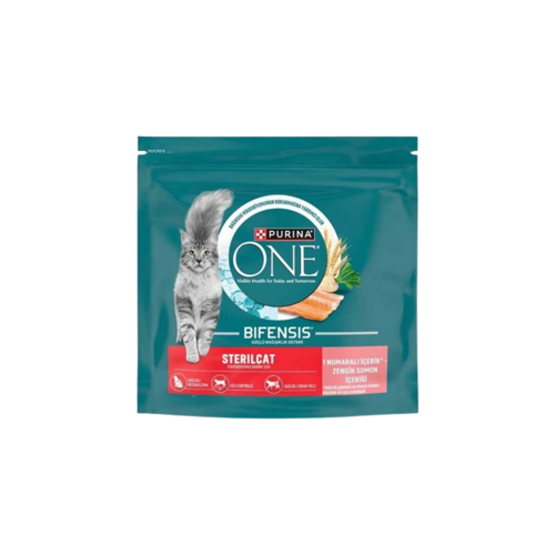 Somon & Buğday Kısırlaştırılmış Kedi Maması 750gr