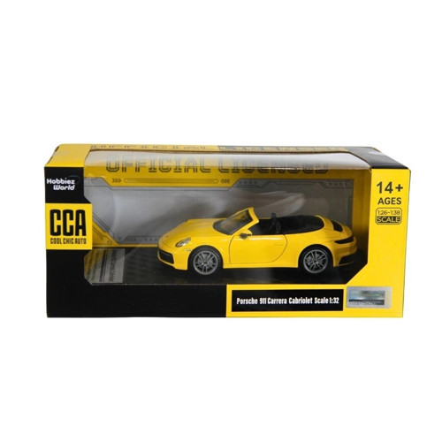 1/31 Porsche 911 Cabriolet Model Araba