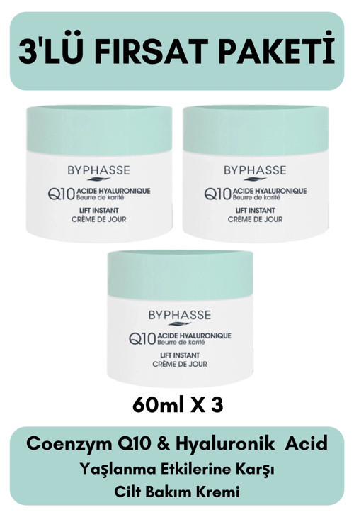 Coenzym-Q10 Gündüz Kremi 60 ML x 3 ADET Fırsat Paketi
