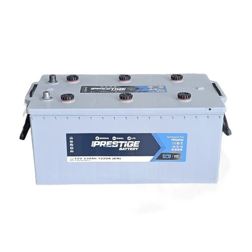 Prestige 12V 230Ah 1220A Start Stop EFB Akü (Üretim Tarihi:2026)