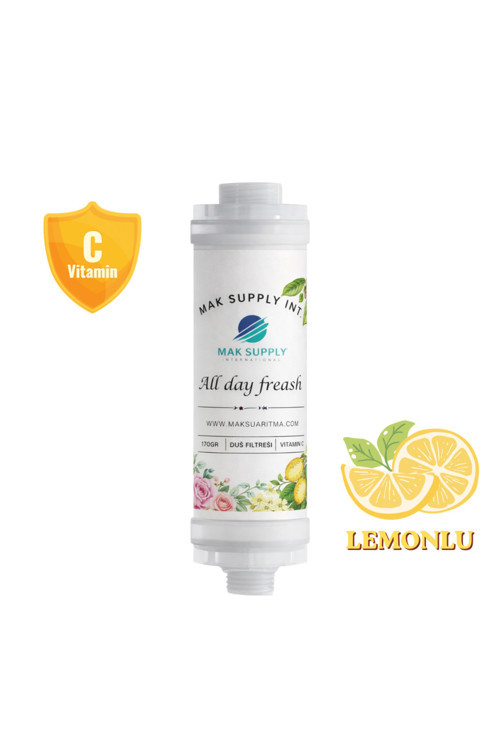 Duş Filtresi C Vitaminli Limon Parfümlü