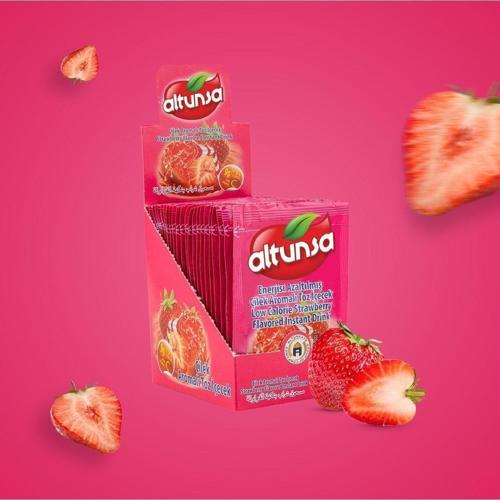 Çilek Aromalı Soğuk Toz Içecek 9 gr X 24 Adet