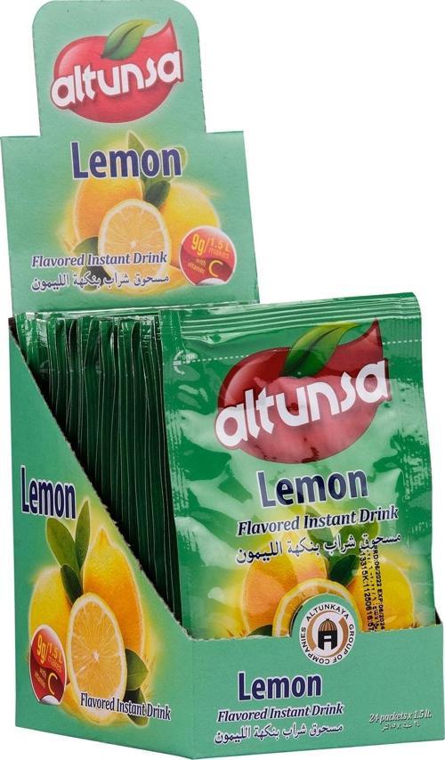 Limon Aromalı Soğuk Toz Içecek 9 gr X 24 Adet