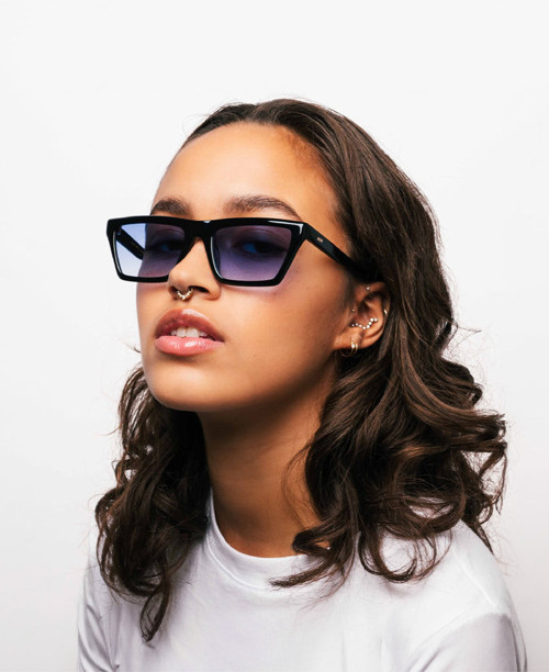 Corey Unisex Güneş Gözlüğü (Black / Blue)