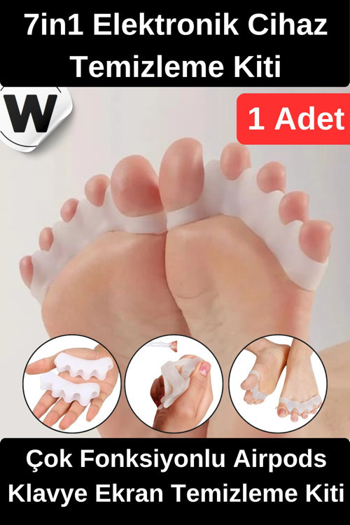 #Parmak Ayırıcı Silikon Hallux Valgus Gece Ateli Ortopedik Ayak Parmak Ayırıcı Kemik Düzeltici Makar