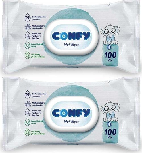 Premium Islak Mendil Soft Care 100 Adet X 2 Paket