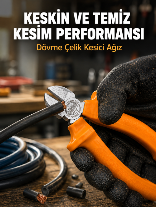 popüler Profesyonel Kullanıma Uygun Dövme Çelik Yan Keski 2026