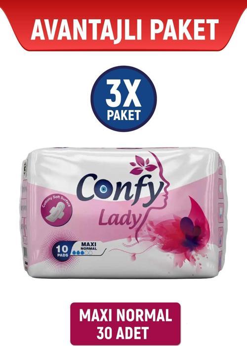 Hijyenik Ped Maxi Normal 10 Adet X 3 Adet