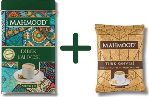 Dibek Kahvesi Ölçek Kaşıklı Teneke Kutu 400 Gr- Orta Kavrulmuş Türk Kahvesi 100 Gr
