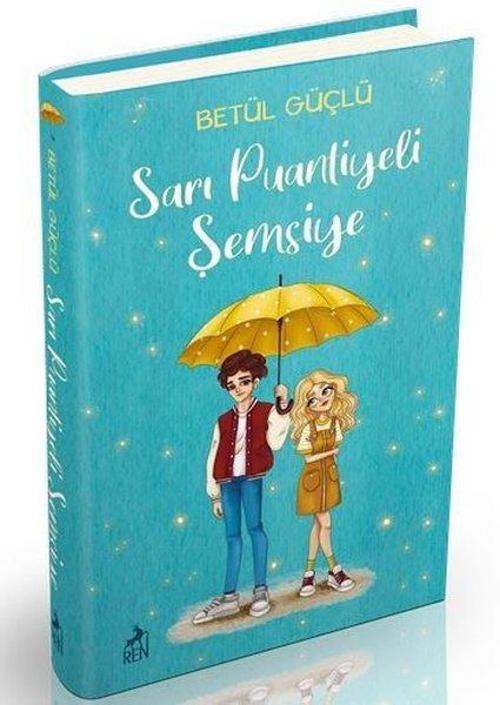 Sarı Puantiyeli Şemsiye