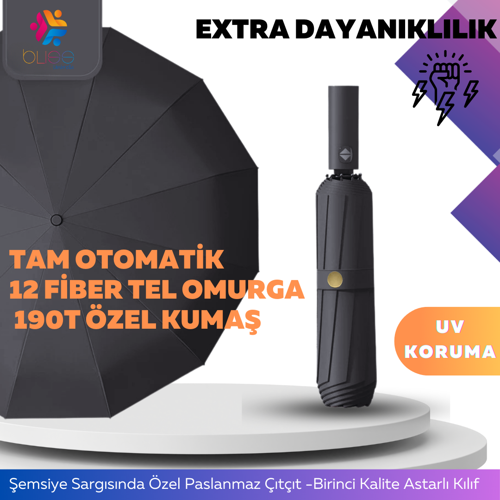 12 Telli Otomatik Şemsiye